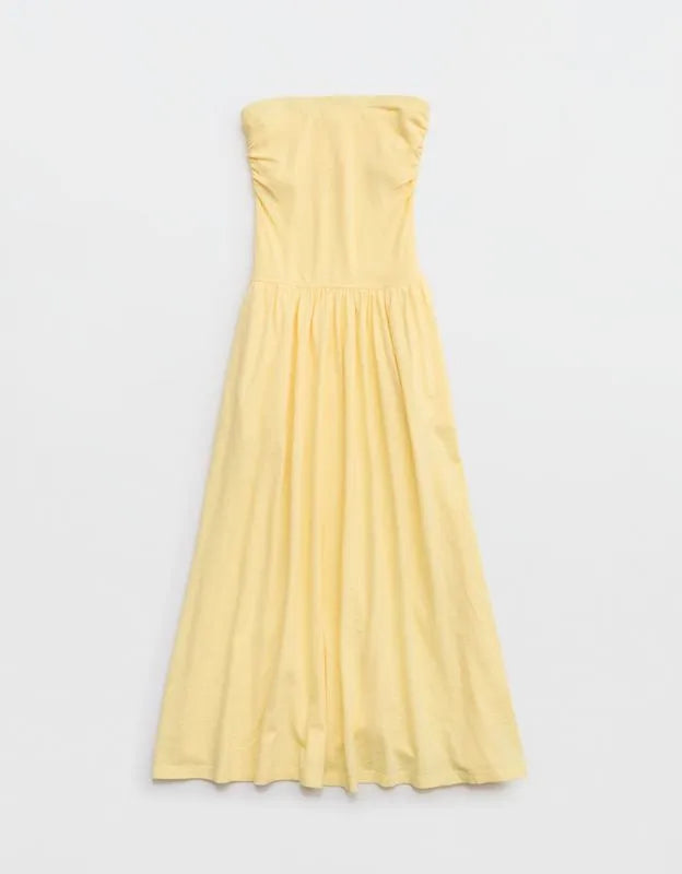 Aerie Happiest Tube Midi Dress