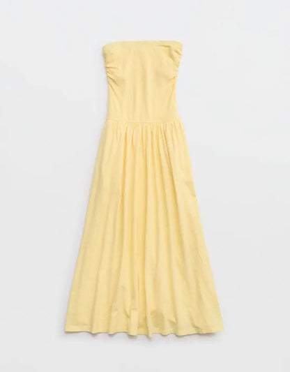 Aerie Happiest Tube Midi Dress