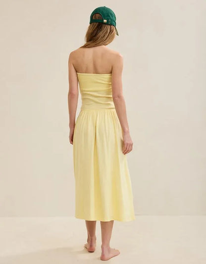 Aerie Happiest Tube Midi Dress