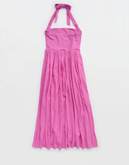 Aerie At The Barre Halter Dress