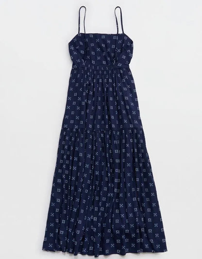 Aerie On-The-Down-Low Back Dress