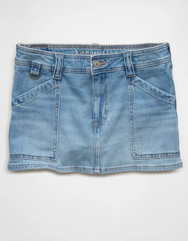 AE Stretch Low-Rise Micro Skort