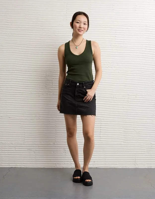 AE Stretch High-Waisted Perfect Mini Skirt