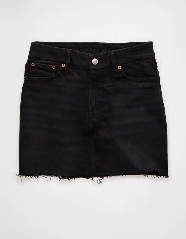 AE Curvy High-Waisted Mini Skirt