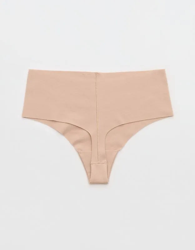 Superchill No Show Cotton Mid Rise Thong Underwear