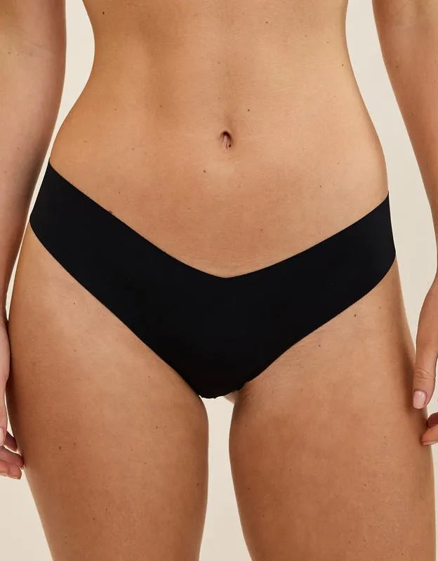 SMOOTHEZ No Show Thong Underwear