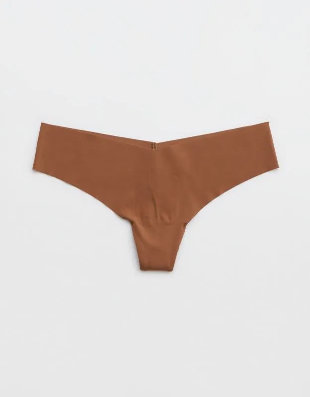 SMOOTHEZ No Show Thong Underwear