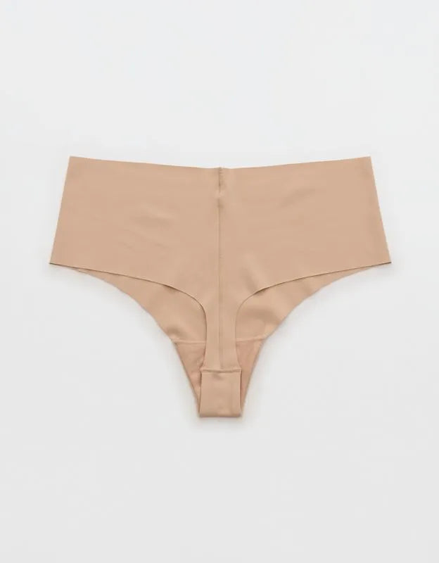 SMOOTHEZ No Show Mid Rise Thong Underwear