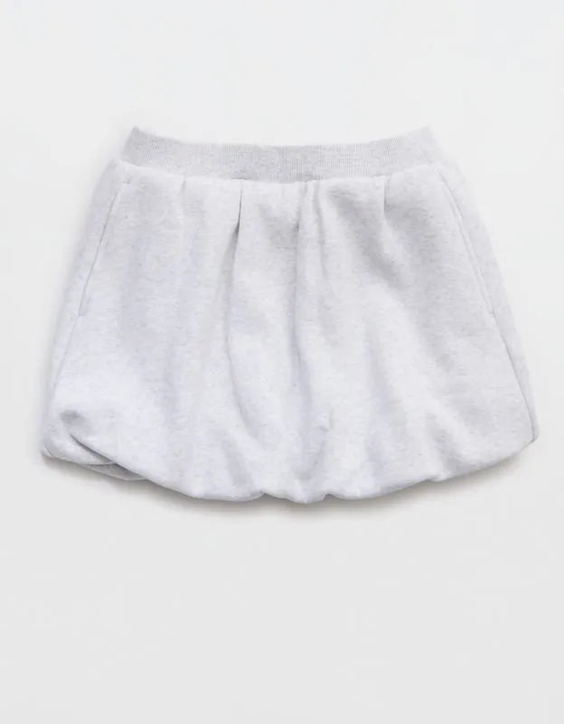 OFFLINE By Aerie Cloud Fleece Bubble Skort