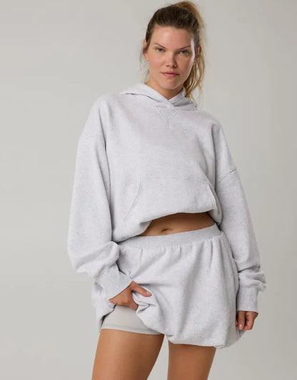 OFFLINE By Aerie Cloud Fleece Bubble Skort
