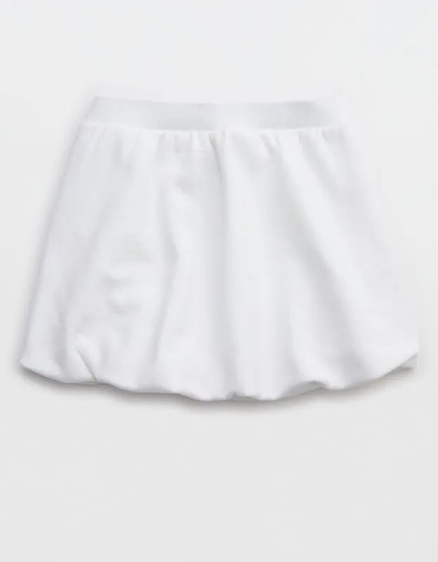 OFFLINE By Aerie Cloud Fleece Bubble Skort