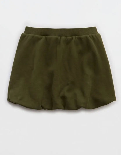 OFFLINE By Aerie Cloud Fleece Bubble Skort