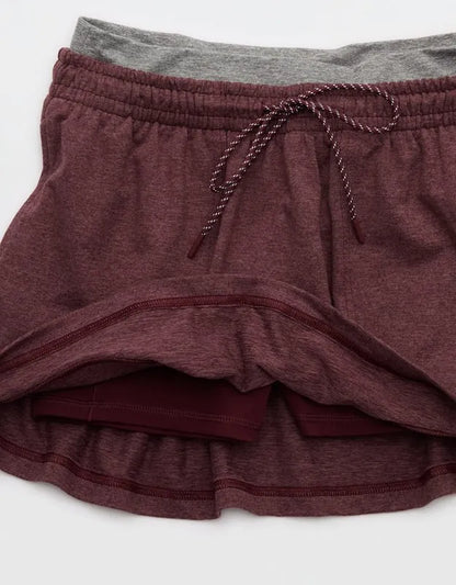 OFFLINE By Aerie Weekend Away Layered Waistband Skort