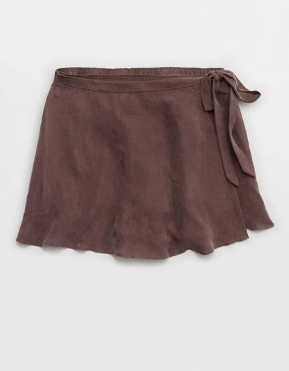 OFFLINE By Aerie You're So Smooth Wrap Skirt