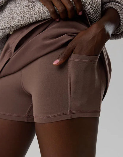 OFFLINE By Aerie The Hugger Drawcord Mini Skort
