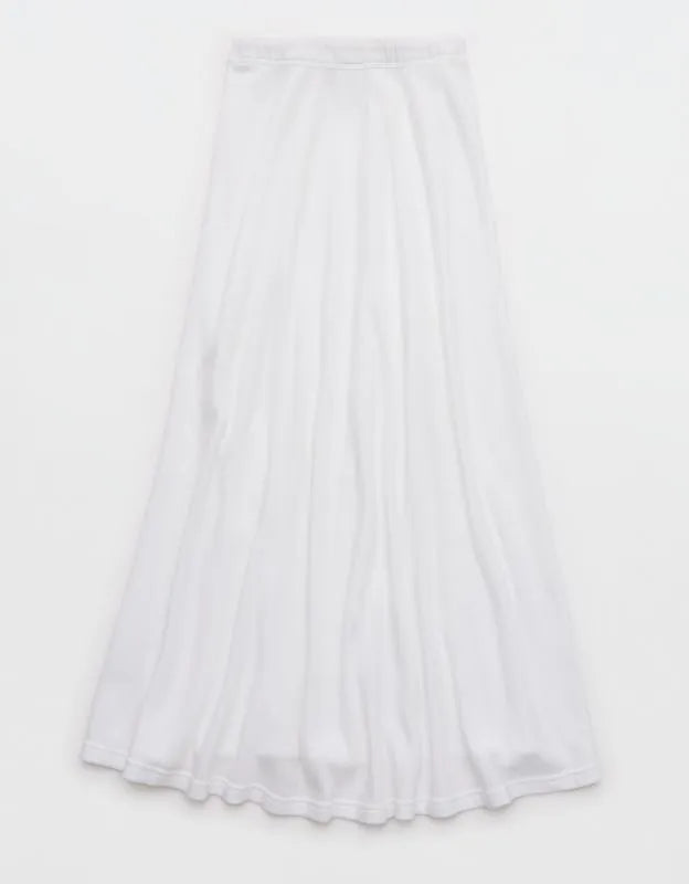 OFFLINE By Aerie Keep It 100 Terry Maxi Skirt