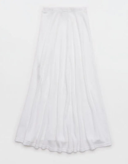 OFFLINE By Aerie Keep It 100 Terry Maxi Skirt
