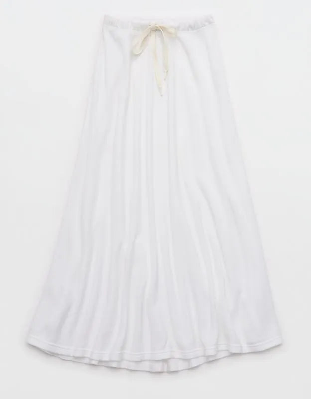 OFFLINE By Aerie Keep It 100 Terry Maxi Skirt