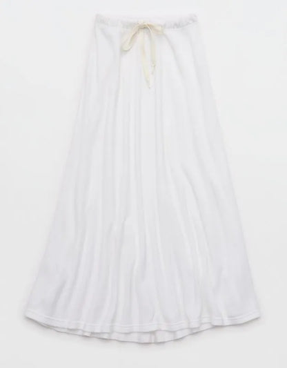 OFFLINE By Aerie Keep It 100 Terry Maxi Skirt