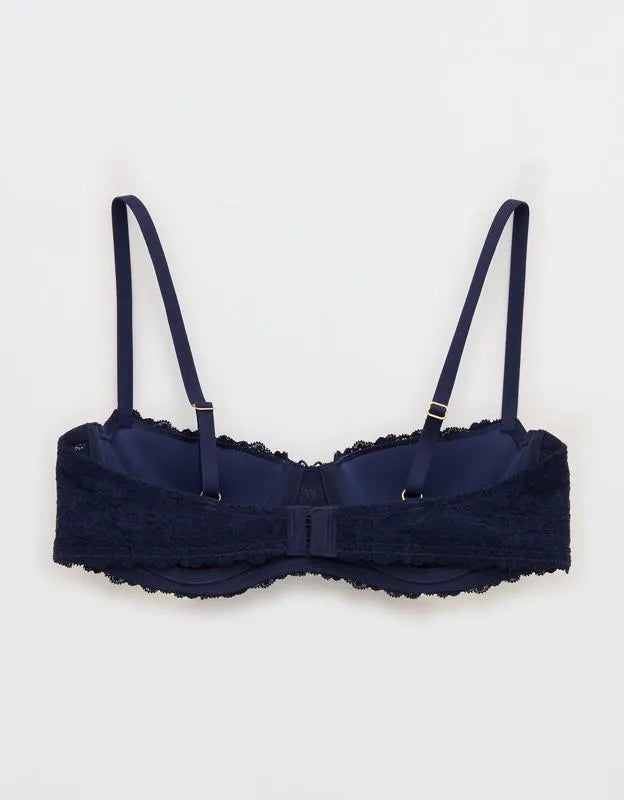 Show Off Vintage Lace Lightly Lined Balconette Bra