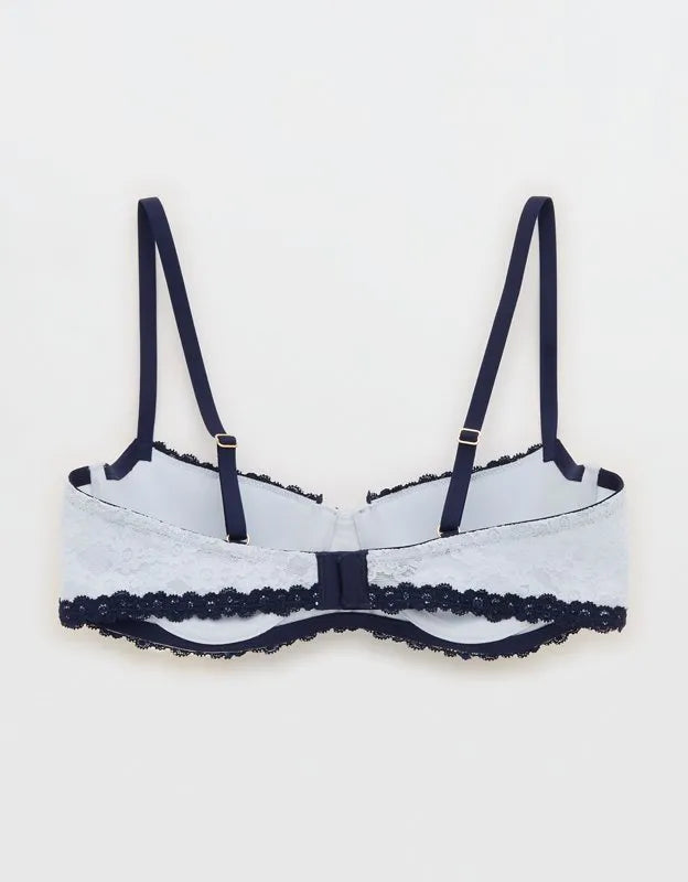 Show Off Vintage Lace Lightly Lined Balconette Bra