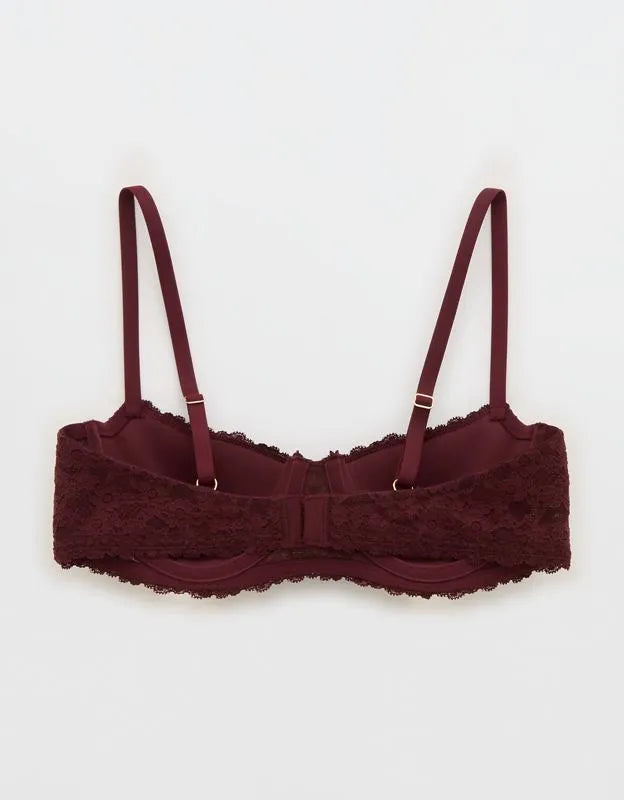 Show Off Vintage Lace Lightly Lined Balconette Bra