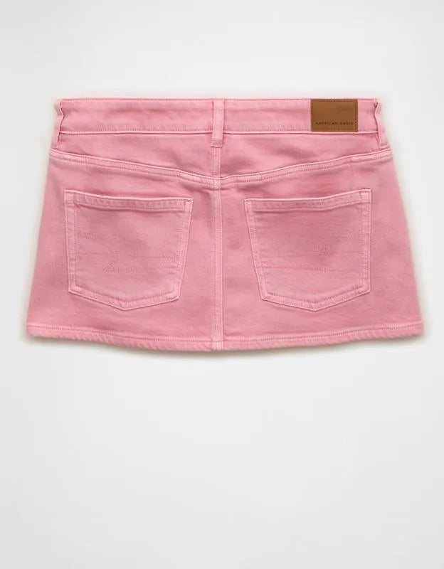 AE Stretch Super Low-Rise Perfect Micro Mini Skirt