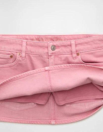 AE Stretch Super Low-Rise Perfect Micro Mini Skirt