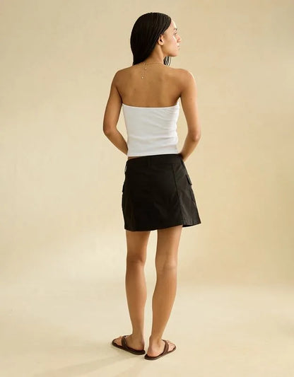 AE Low-Rise A-Line Mini Skirt
