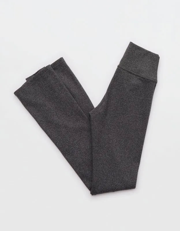 OFFLINE By Aerie Jacquard Twill Mini Flare Legging