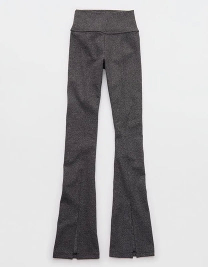 OFFLINE By Aerie Jacquard Twill Mini Flare Legging