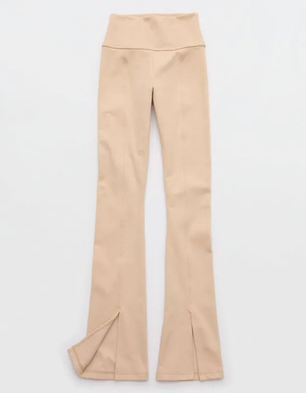 OFFLINE By Aerie Jacquard Twill Mini Flare Legging